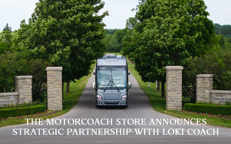 THE MOTORCOACH STORE ANNOUNCES STRATEGIC PARTNERSHIP WITH LOKI COACH