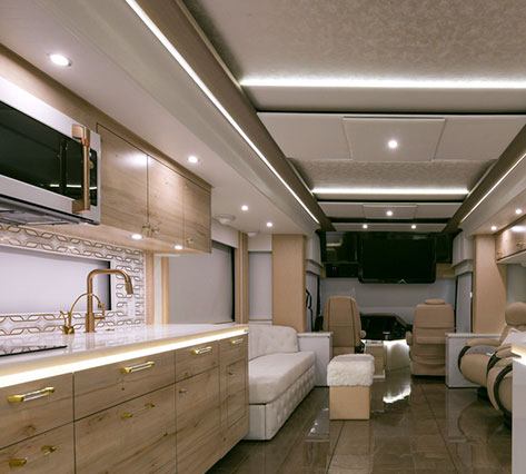 Every visitor in our one-of-a-kind, motor coach showroom is a guest of The Motorcoach Store: even after you’ve left the showroom, we know our work isn’t done.